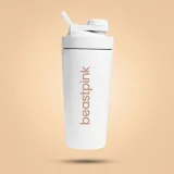 Шейкър Steel 650 ml White - BeastPink · záber 1