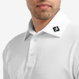 FOOTJOY FOOTJOY pánska strečová golfová polokošeľa piké biela 3XL · záber 2