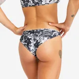 DECATHLON Spodný diel dámskych táng Lulu Borneo čierny L-XL · záber 1