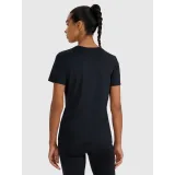 Dámské tréninkové tričko s krátkým rukávem 4F TSHIRT FNK F1828-WMM00TFTSF1828-20S-DEEP BLACK · záber 4