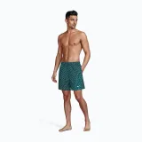 Férfi fürdőnadrág NIKE SWIM Breaker Swoosh 5 GREEN ABYSS · záber 3