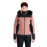 Dámská lyžařská bunda NORTHFINDER TAYLER-521roseblack · záber 2