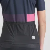 Dámský cyklistický dres s krátkým rukávem SPORTFUL Snap w jrs, black galaxy blue · záber 5