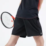 KUIKMA Detské tenisové šortky TSH Dry čierne 7-8 r (123-130 cm) · záber 2