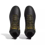 Pánské kotníkové zimní boty ADIDAS Hoops 3.0 Mid WTR core black core black preloved yellow · záber 4