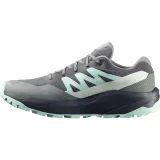 Dámska nízka turistická obuv SALOMON Outscape GTX W asphalt clearly aqua lichen · záber 3