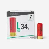 SOLOGNAC Náboje L100 34 g kaliber 12/70 brok č. 7 25 ks N° 7 · záber 1