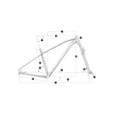 Horské elektrokolo MONDRAKER Crafty Carbon S, atomic orange · záber 4