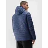 Pánská turistická bunda 4F DOWN JACKET-AW23TDJAM242-31S-NAVY · záber 3