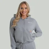 STRIX Dámská mikina ZOA Zip-Up Smoke - Velikost: XS | Barva: sivá | Pohlavie: Dámské | Hmotnost: 0,5079 kg | Balení: 40 · záber 11