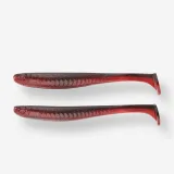 CAPERLAN Yubari Fat Shad 20cm 8" Black and red shad na šťuky s atraktantom bez · záber 1