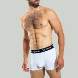 STRIX Pánské boxerky Essential Trunks 2Pack White - Velikost: XXL | Barva: Biela | Hmotnost: 0,18 kg · záber 3