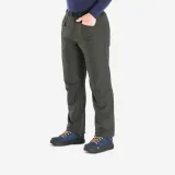 QUECHUA Pánske turistické nohavice NH100 vodoodpudivé do -18°C zelené XL (L34) · záber 1