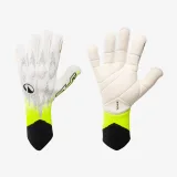 KIPSTA Futbalové brankárske rukavice CLR PRO Strapless bielo-žlto-čierne 10 · záber 1