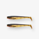 CAPERLAN Mäkká umelá nástraha na lov šťúk shad Rogen 160 gold 2 ks bez · záber 1