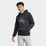 Pánská mikina s kapucí ADIDAS M TECH BOS H-IW2636-Black · záber 2