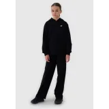 Dívčí mikina s kapucí 4F JUNIOR SWEATSHIRT F1478-20S-DEEP BLACK · záber 4