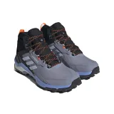 Pánská kotníková turistická obuv ADIDAS Terrex AX4 Mid GTX silver violet blue dawn core black · záber 4