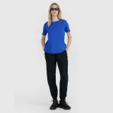Dámské tričko oversize s potiskem - modré · záber 2