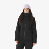 WEDZE Dámska lyžiarska a snowboardová bunda 500 All Mountain čierna XL · záber 1
