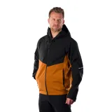 Pánska turistická bunda s kapucňou NORTHFINDER CLIFTON 519cinnamonblack · záber 2