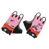 Dievčenské cyklistické rukavice RASCAL Kids Bike Gloves, pink · záber 2