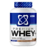 USN Whey+ Premium Protein 2000g - Barva: Vícebarevná | Příchuť: Jahoda · záber 1