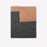 QUECHUA Bavlnený kempingový spací vak Ultim Comfort 10°C pre 2 os. bez · záber 1