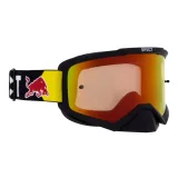 RedBull Spect Evan, černé matné, plexi červené zrcadlové · záber 1