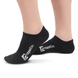 Bambusové členkové ponožky inSPORTline Silvatic Ankle AG+ antibakteriálne - 3 páry Farba biela, · záber 2