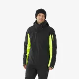 WEDZE Pánska lyžiarska/snowboardová bunda 900 čierno-žltá M · záber 1