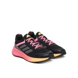 Dívčí sportovní obuv (tréninková) ADIDAS FortaRun 4.0 Jr core black iron metallic bliss pink · záber 2