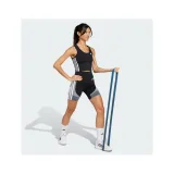 Dámské tréninkové tílko ADIDAS WE 3S CROP TANK BLACK WHITE · záber 4