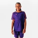 KIPSTA Detský futbalový dres Wavy Club fialovo-ružový 8-9 r (131-140 cm) · záber 1