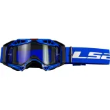 LS2 Aura Black Blue číre sklo · záber 2