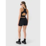Dámske tréningové kraťasy 4F SHORT TIGHTS FNK F055-RAW24TFSTF055-20S-DEEP BLACK · záber 5
