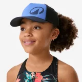 DECATHLON Detská šiltovka Trucker Surf modrá S (53-56 cm) · záber 2