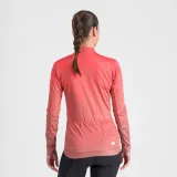 Dámský cyklistický dres s dlouhým rukávem SPORTFUL Rocket w thermal jersey, pompelmo pink · záber 3