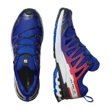 Pánska bežecká trailová obuv SALOMON XA Pro 3D V9 GTX Equipe M surf the web fiery red white · záber 4