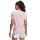 Dámské tréninkové tričko s krátkým rukávem UNDER ARMOUR UA TECH PTH GRAPHIC SSC-PNK · záber 2