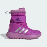 Dívčí vysoké zimní boty ADIDAS Winterplay purple burst silver metalic preloved purple · záber 2