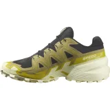 Pánská běžecká trailová obuv SALOMON Speedcross 6 black cress green transparent yellow · záber 2
