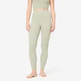DOMYOS Dámske legíny Breathe na jogu a pilates zelené XL (W35 L31) · záber 1