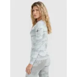 Dámské termo tričko s dlouhým rukávem 4F SEAMLESS UNDERWEAR F208-WAW25USEAF208-11A-OFF WHITE ALLOVER · záber 3