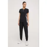 Dámske tréningové tričko s krátkym rukávom ADIDAS HYGLM T BLACK WHITE · záber 5