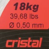 CAPERLAN Rybársky vlasec na morský rybolov Line Resist Cristal 500 m 35/100 · záber 2