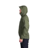 Pánská turistická softshellová bunda NORTHFINDER EWALD-300darkgreen · záber 2