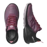 Dámská nízká turistická obuv SALOMON OUTpulse GTX W tulipwood black poppy red · záber 5