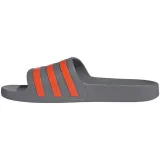 Pánske šlapky (plážová obuv) ADIDAS Adilette Aqua M grey three impact orange grey three · záber 2