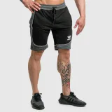 Pánské kraťasy Iron Aesthetics Piping, černé · záber 2